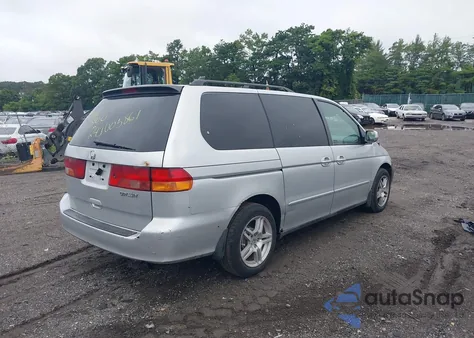 2003 Honda Odyssey Ex from USA, damaged, VIN 5FNRL18623B051129